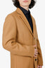 Paul Smith Camel Wool Coat Size M Mens