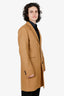 Paul Smith Camel Wool Coat Size M Mens