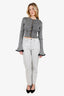 Agolde Light Grey Leather Pants Size 26