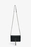 Saint Laurent Black Leather Kate Tassel Small Crossbody