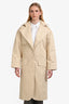 Jacquemus Beige Cotton 'Le Manteau Bagli' Coat Size 36