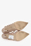 Valentino Nude Patent Cage Rockstud Heels Size 39