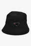 Prada 2021 Black Re-Nylon Bucket Hat Size S