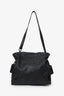 Loewe 2014 Black Leather Tasseled 'Flamenco' Shoulder Bag