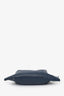 Burberry Navy Leather 'Swan' Small Shoulder Bag