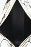 Khaite Beige/Black Snake Embossed 'Simona' Shoulder Bag