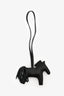Hermès 2020 So Black Leather Rodeo PM Bag Charm