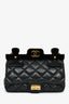 Pre-Loved Chanel™ 2016-17 Runway Black Calfskin Leather 2.55 Reissue Hanger Flap Bag