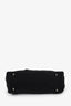 Fendi Black Canvas FF Top Handle Bag