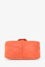 Fendi Orange Soft Leather Mini Mama Forever Shoulder Bag
