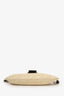 Fendi Beige FF Zucca Canvas Baguette Pochette