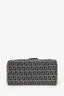 Fendi Navy/Grey FF Zucca Canvas Bento Box Bag