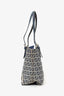 Fendi Navy/Grey FF Zucca Canvas Mini Bucket Bag