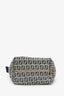Fendi Navy/Grey FF Zucca Canvas Mini Bucket Bag
