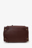 Celine Burgundy Smooth Calfskin Mini Luggage Tote