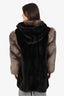 Vintage Canadian Two Tone Mink And Fox Fur Fur Coat Jacket Size 6/8