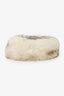 Vintage Silver Fox Fur Hat Cap