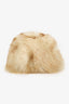 Vintage Brown Fox Fur Hat Estimated Size L