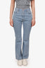 Ganni Blue Denim Flared Leg Jeans Size 28W/32L