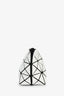 Bao Bao Issey Miyake White Geometric Pouch