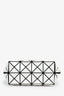 Bao Bao Issey Miyake White Geometric Pouch
