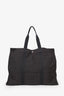 Hermès Vintage Grey Canvas Toile Herline TGM Travel Bag