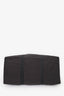 Hermès Vintage Grey Canvas Toile Herline TGM Travel Bag
