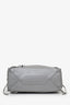 Balenciaga Grey Calfskin Papier Mini A4 Zip Around Tote With Strap