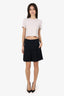 Yohji Yamamoto Black Wool Shorts Size S