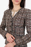 Pre-Loved Chanel™ 1994 Brown Wool/Mohair Tweed CC Jacket Estimated Size S