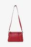 Fendi 2014 Red Leather Small By The Way Crossbody