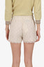 Gucci Cream GG Crochet Shorts Size 36