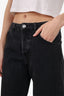 Balenciaga Black Denim Wide Leg Jeans Size 34