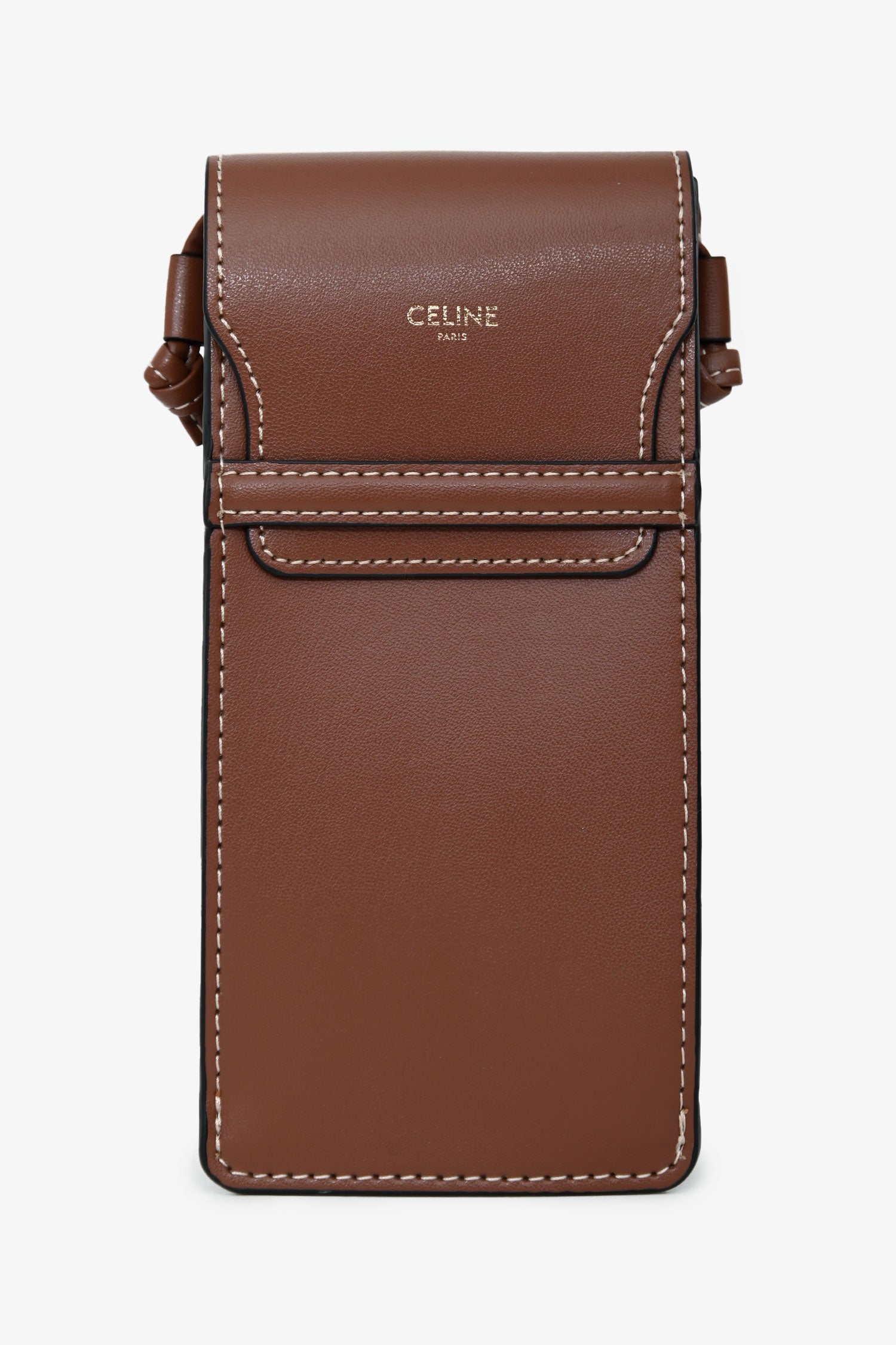 Celine Brown Leather Sunglass Pouch – Mine & Yours