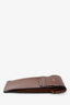 Celine Brown Leather Sunglass Pouch