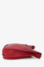 Hermès 2010 Red Clemence Leather Evelyne 29 GM with Strap