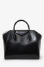 Givenchy Black Leather Small Antigona Top Handle With Strap