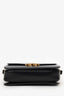 Celine Black Shiny Calfskin Classique Triomphe Shoulder Bag