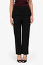 Saint Laurent 2019 Black Wool Pants Size 44