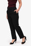Saint Laurent 2019 Black Wool Pants Size 44