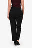 Saint Laurent 2019 Black Wool Pants Size 44