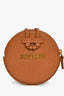 Jacquemus Brown Leather Le Pitchou Coin Pouch With Strap