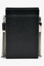 Saint Laurent Black Leather Metal Tassel Mini Smoking Box Bag