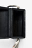 Saint Laurent Black Leather Metal Tassel Mini Smoking Box Bag