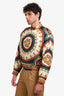 Gucci 2019 Silk Blouson Bomber Jacket Size 44 Mens