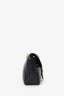 Gucci Black Leather GG Marmont Small Crossbody Bag