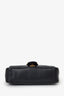 Gucci Black Leather GG Marmont Small Crossbody Bag