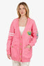 Balmain Pink Sun-Bleached Cardigan Size 36