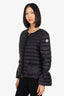 Moncler Black Almandin Quilted Down Jacket Size 4