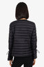 Moncler Black Almandin Quilted Down Jacket Size 4